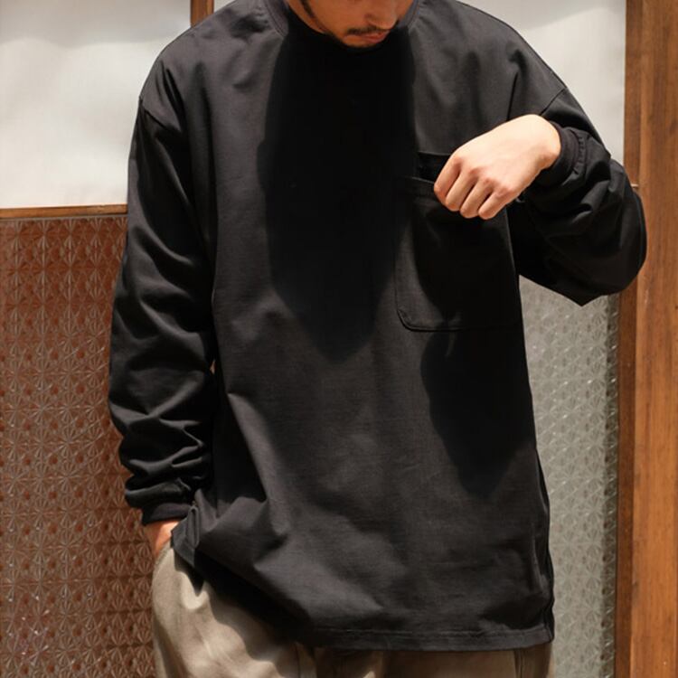 ★DOUBLE POCKET SIMPLE BASIC T-SHIRT　　　23254