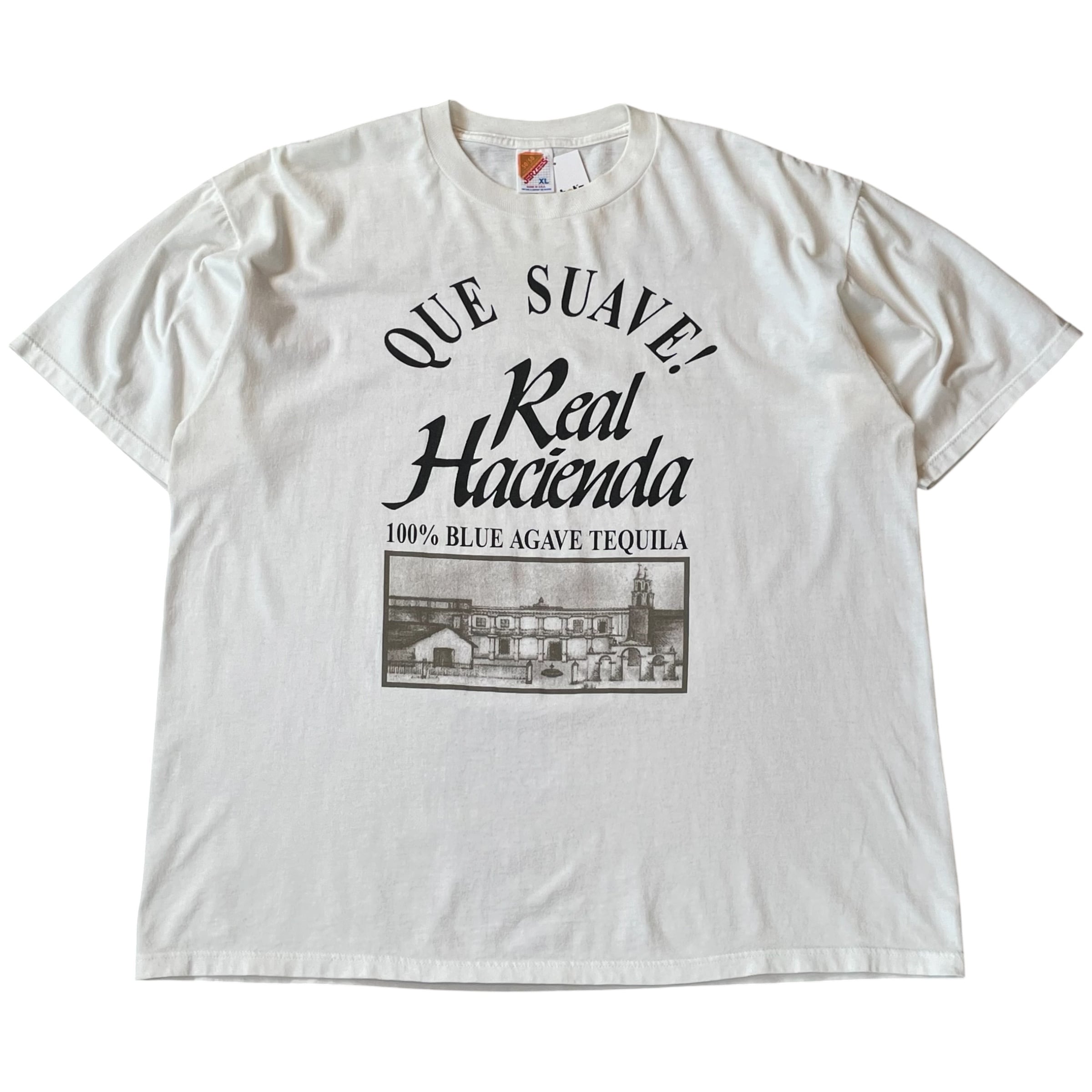 1990s Real Hacienda "WHAT IS.... REAL TEQUILA....?" T-shirt