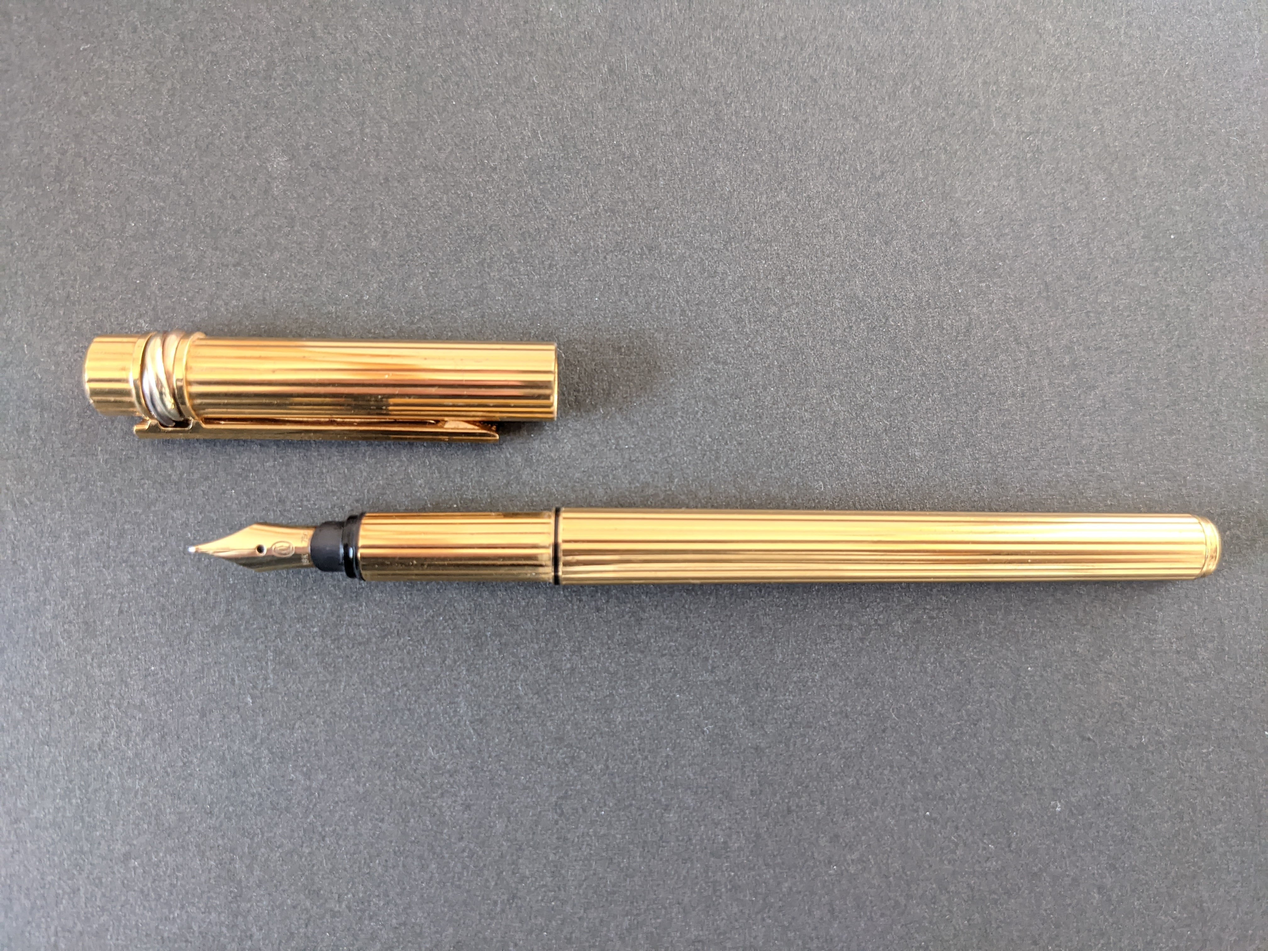 80s カルティエ トリニティ Cartier （細字） 18K 02415 | 川口明弘の