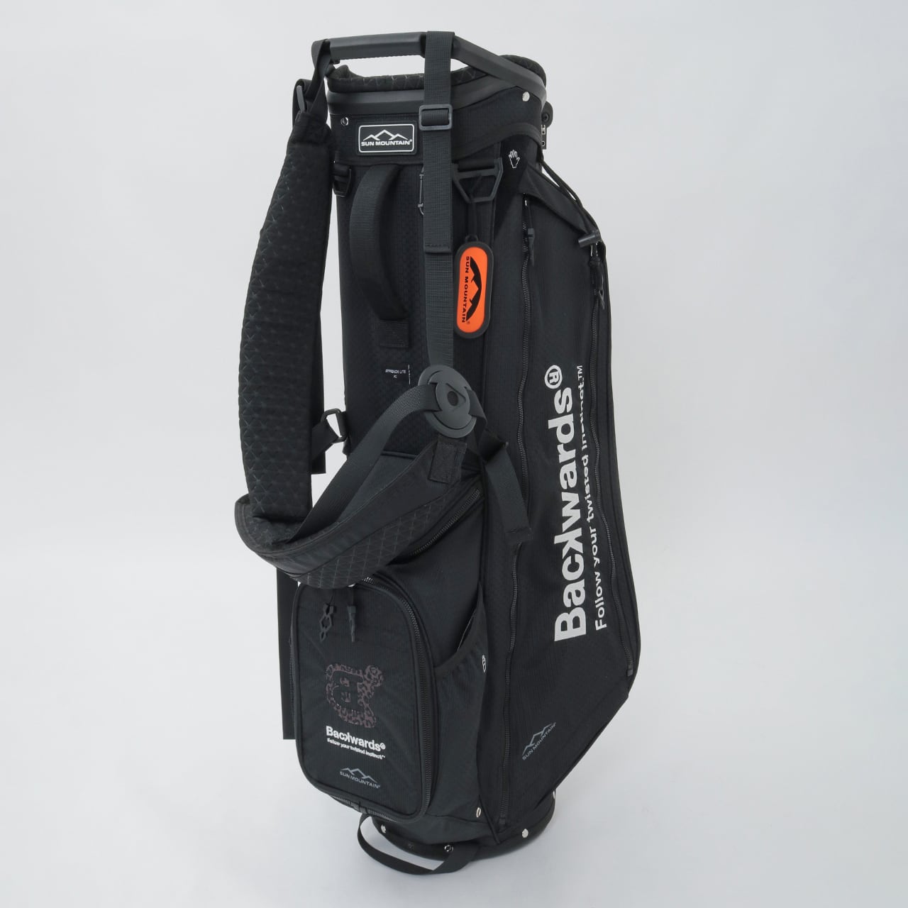 激レア Backwards 完売品 キャディバックBW x SM バックワーズ Restock】BW x SM Primary LOGO Approach Lite_631-85001-010