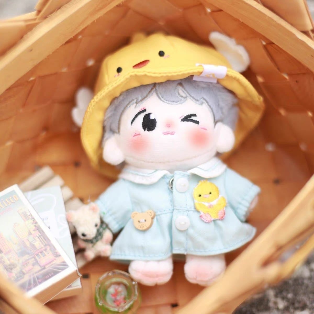 15cmぬい服】幼稚園のコーデ 15cm着せ替えぬいぐるみ用 棉花娃娃お洋服