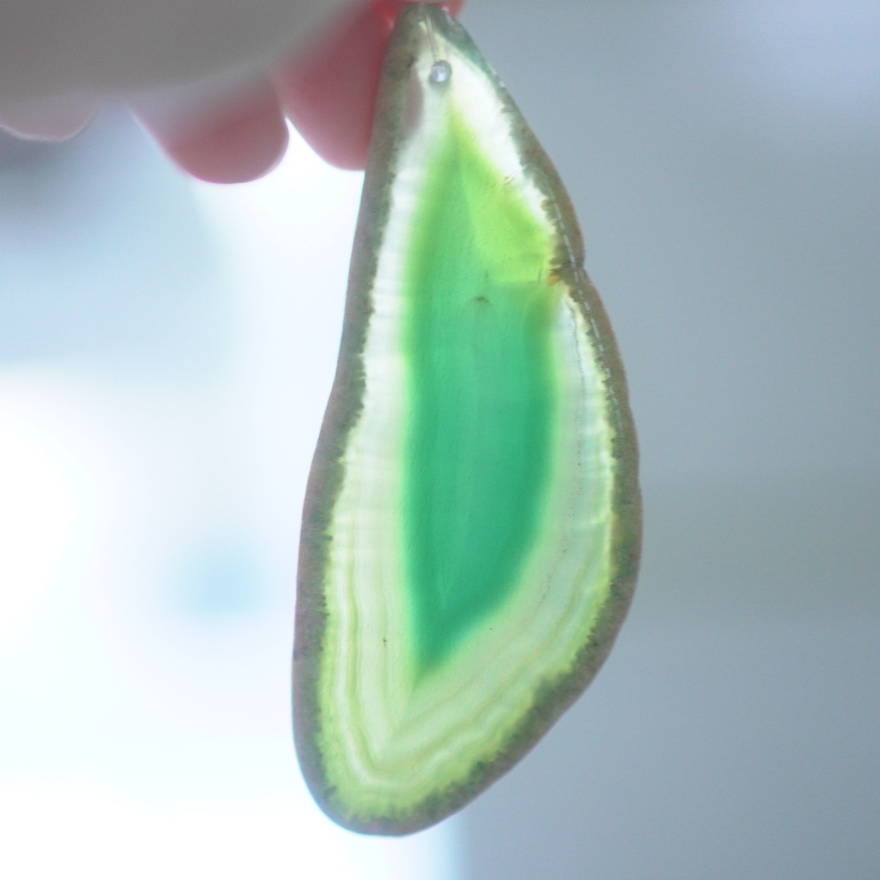 Rainbow Garden - アゲートヒーリングチャイム / Agate Sun Catcher Wind Chime 909