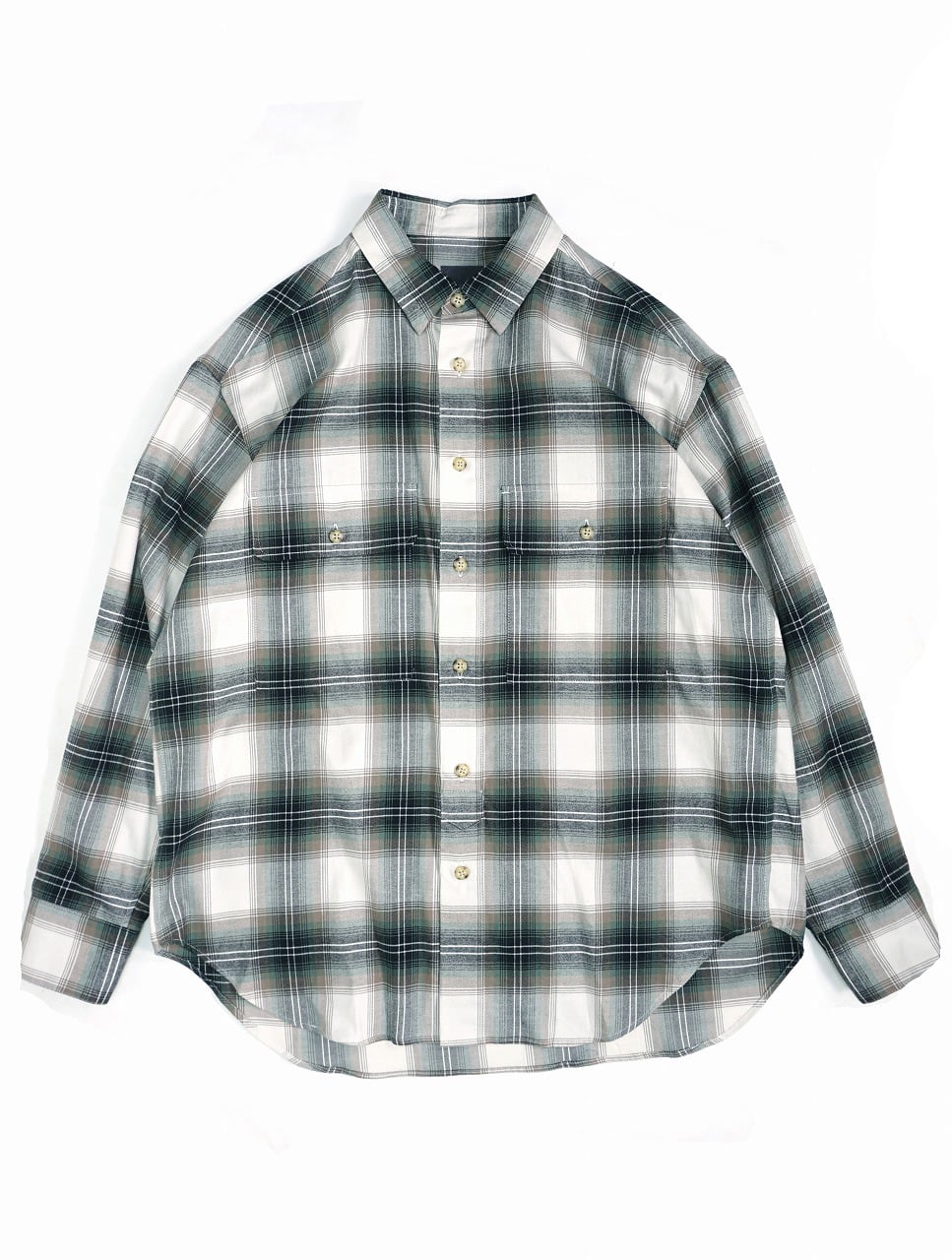 Cotton Chambray B.D. Check Shirt