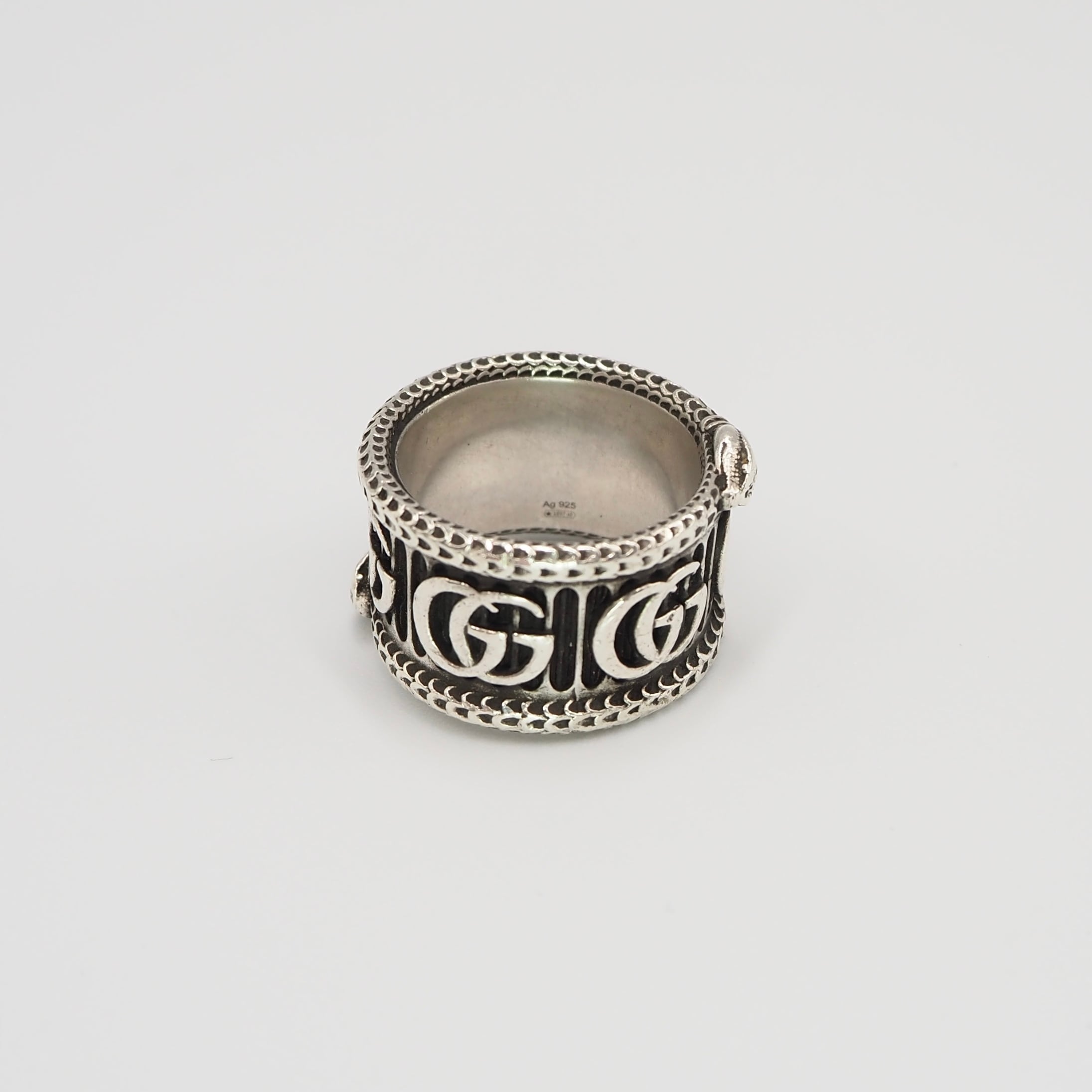GUCCI 約16号 スネークダブルGリング シルバー925 グッチ | 2122TOKYO