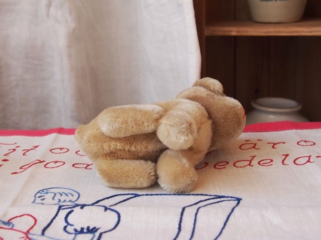 ドイツアンティーク　モプシードッグ　シュタイフ