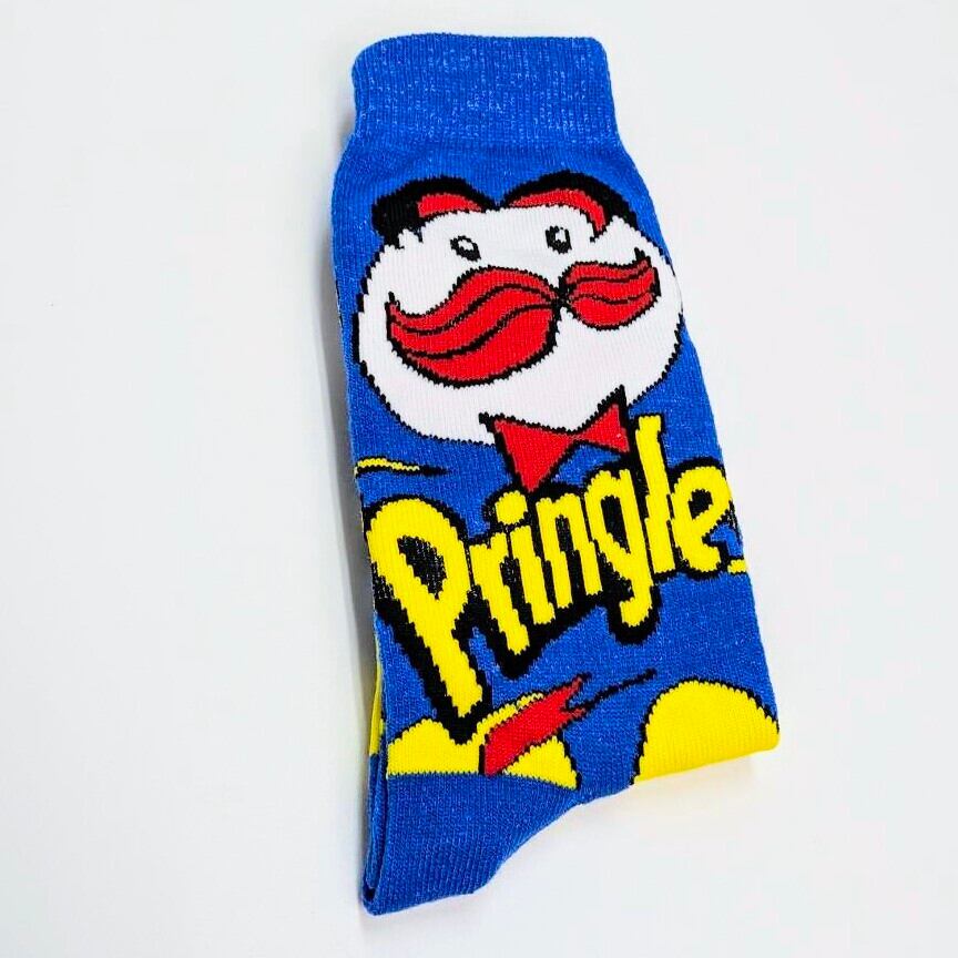 ♧【 Pringles / プリングルズ 】 crew socks / クルーソックス〚アメリカン雑貨 アメトイ〛