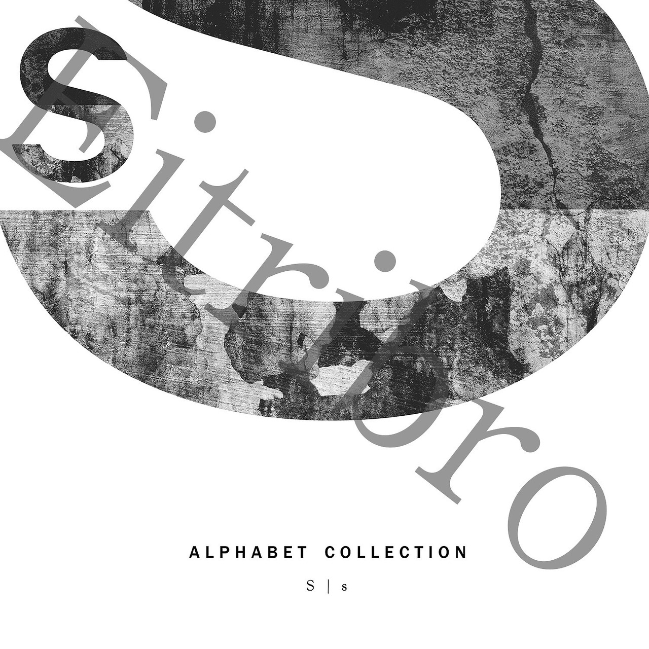 アートポスター / ALPHABET COLLECTION：S　eb081s