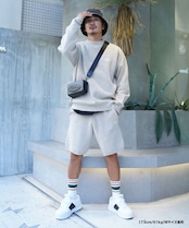 【#Re:room】SOFT SMOOTH WOOL KNIT SHORTS［REK126］