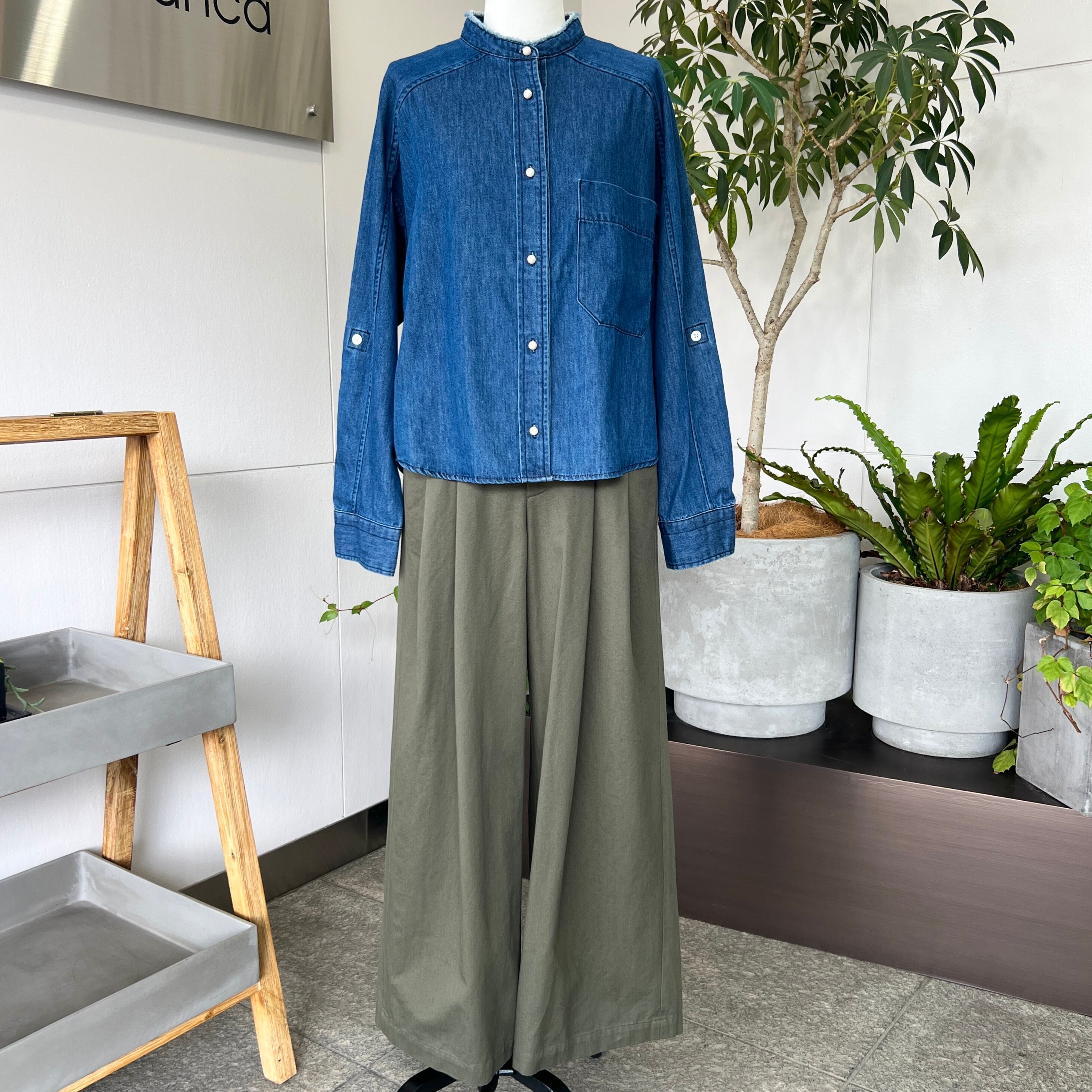 チノ タックワイドパンツ《PASSIONE パシオーネ》 | Casablanca