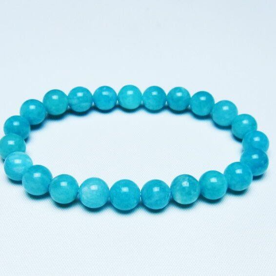 アマゾナイト ブレスレット 8mm 一点物 メール便可 [M便 1/10] 111-47800