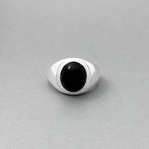 Black Stone Ring #291