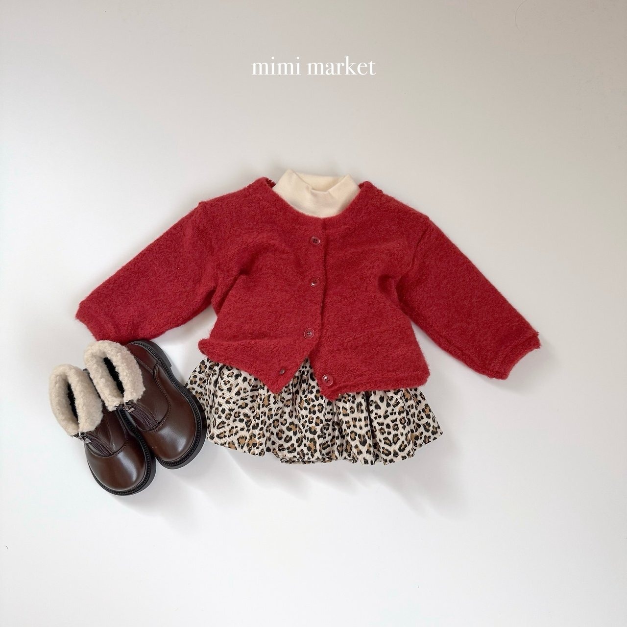 ミミマーケット / mimimarket / オーブハイネックT / 韓国子供服 / キッズ / 26winter〖取寄〗*S~L*