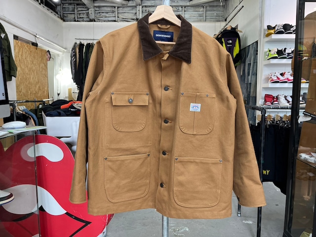 DESCENDANT MFG CHORE JACKET BROWN 2 76279