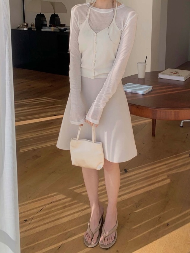 (予約) miel / Note skirt 2color