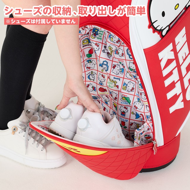 【9月16日販売】ハローキティキャディバッグ　HELLO KITTY CADDY BAG