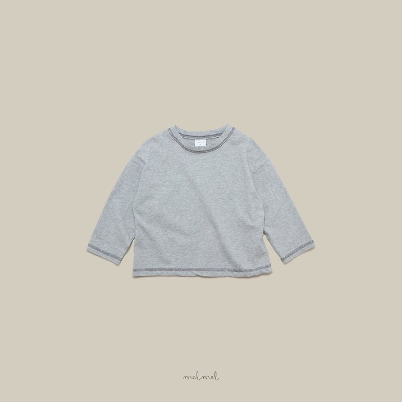 【取寄/韓国直送】melmel スティッチTシャツ｜秋服｜韓国子供服 ｜26/AT