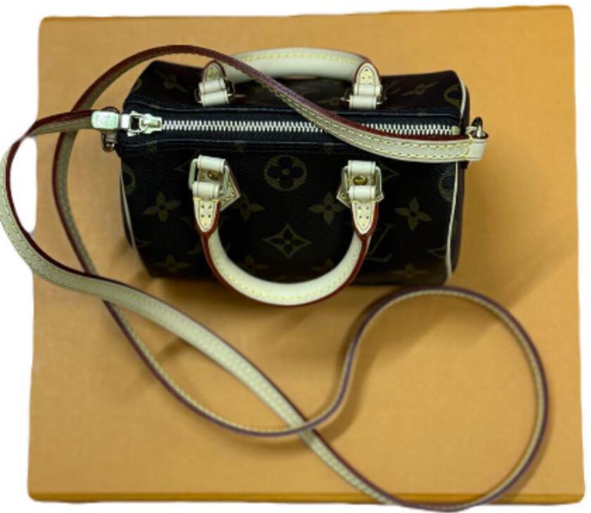 LOUIS VUITTON ルイヴィトン ナノ スピーディ ショルダーバッグ 