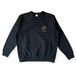 LC|オフコート crew nec Sweat（BLACK×BEIGE)