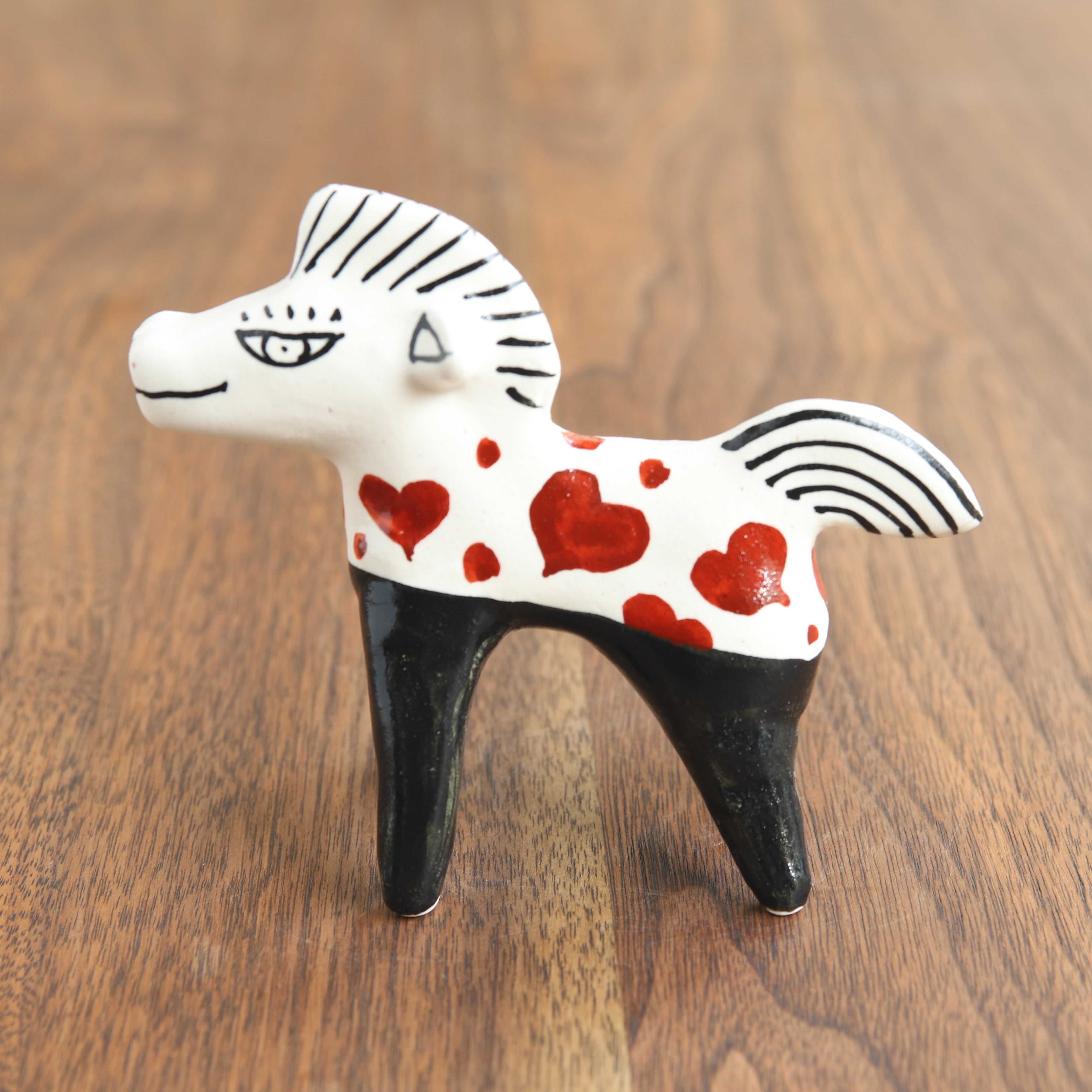 山口祥治 干支フィギュア 午(ウマ)「ウマジャロウ UJ-11」 工房:喜鶴製陶(有田焼)