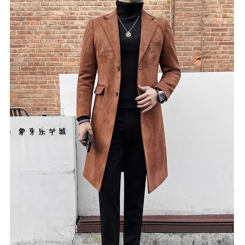 スエードタッチ ロングテーラードコート 2color OJ0623 | Pay ID