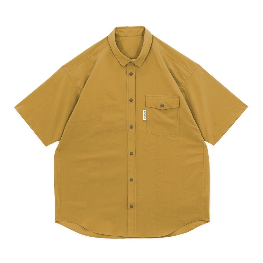 【Women's M ブルー系】 Ridge Mountain Gear ( リッジマウンテンギア ) ベーシック ショートスリーブ シャツ ストライプ Basic Short Sleeve Shirt Strip Basic Short Sleeve Shirt 