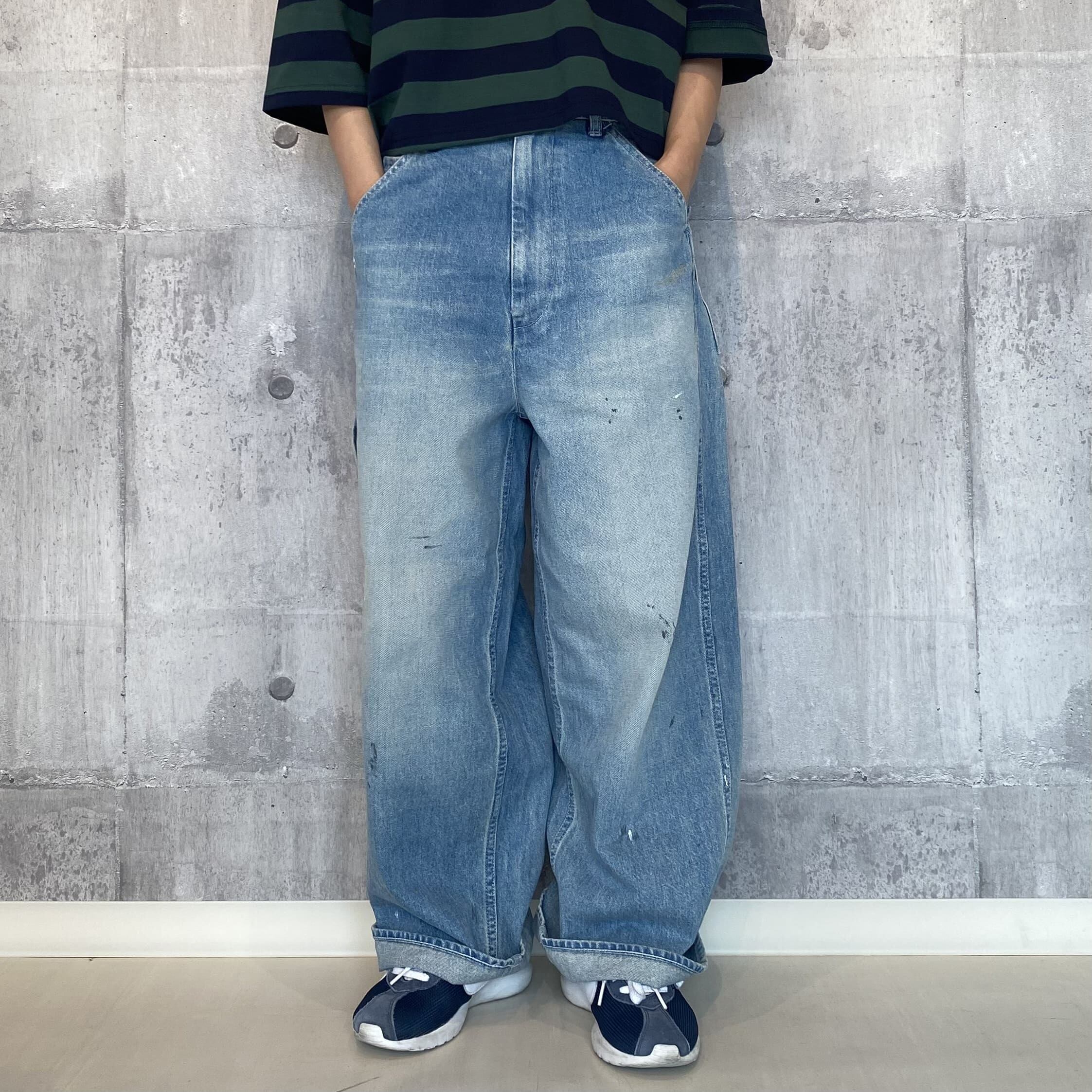 HARVESTY】BIG PAINTER DENIM PANTS ビッグペインターデニムパンツ