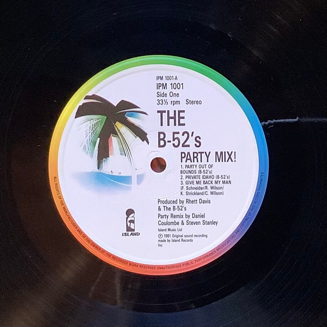 THE B-52'S / PARTY MIX! | Plastic Soul Records