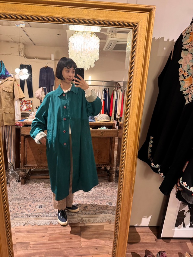 EGO･BLU リバーシブルトレンチコート