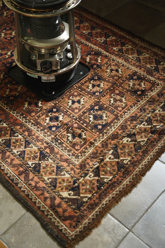 1421-Antique Iranian Baluch rug