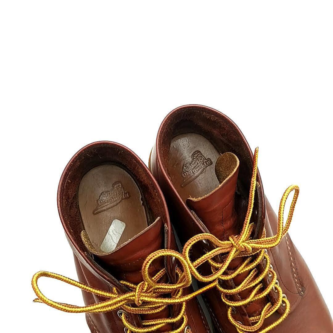 93%OFF!】 レッドウィング ワークブーツ 9105 6インチ プレーントゥ 羽