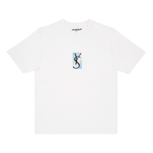 YARDSALE / YS EMBLEM TEE -WHITE-