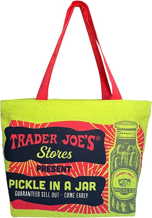 Trader joe's エコバッグ：ピクルス