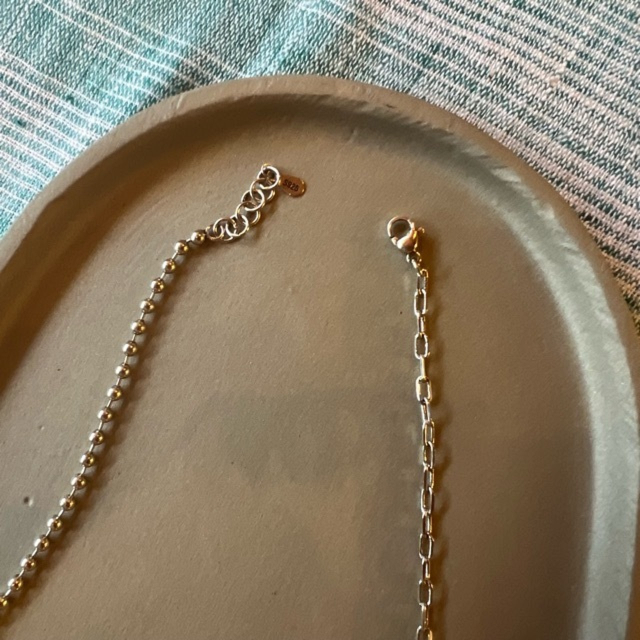TOPANGA Jewelry　Luna Chain necklace　ルナチェーンネックレス　シルバー　ネックレス　シンプル　月　silver　necklace　simple