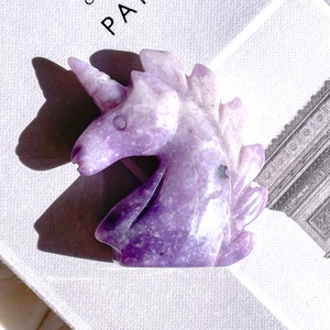 Lepidolite Unicorn Medium 1 ✧ レピドライト ユニコーン