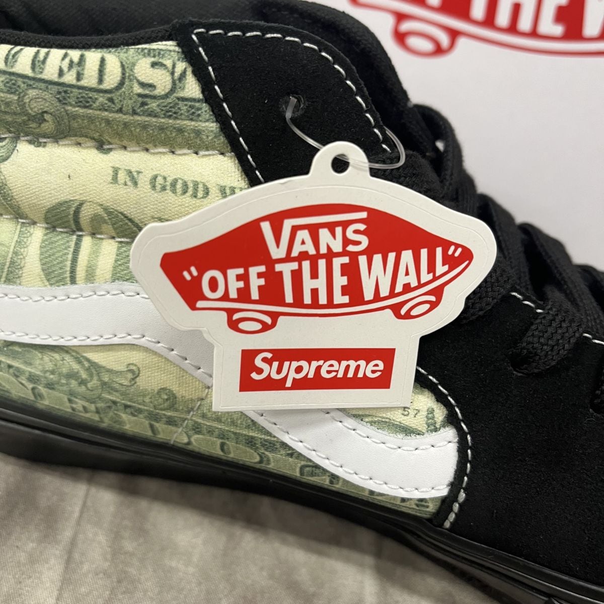 Supreme VANS Dollar Skate Gsosso Mid27.5