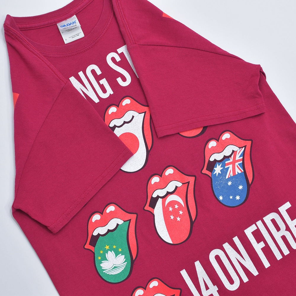 2014 THE ROLLING STONES ローリングストーンズ 14 ON FIRE リップス