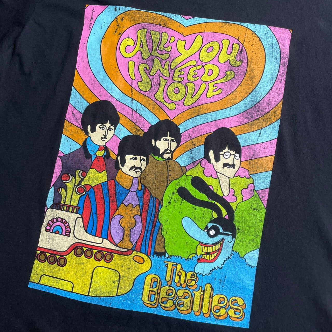 THE BEATLES ビートルズ ALL YOU NEED IS LOVE バンドTシャツ