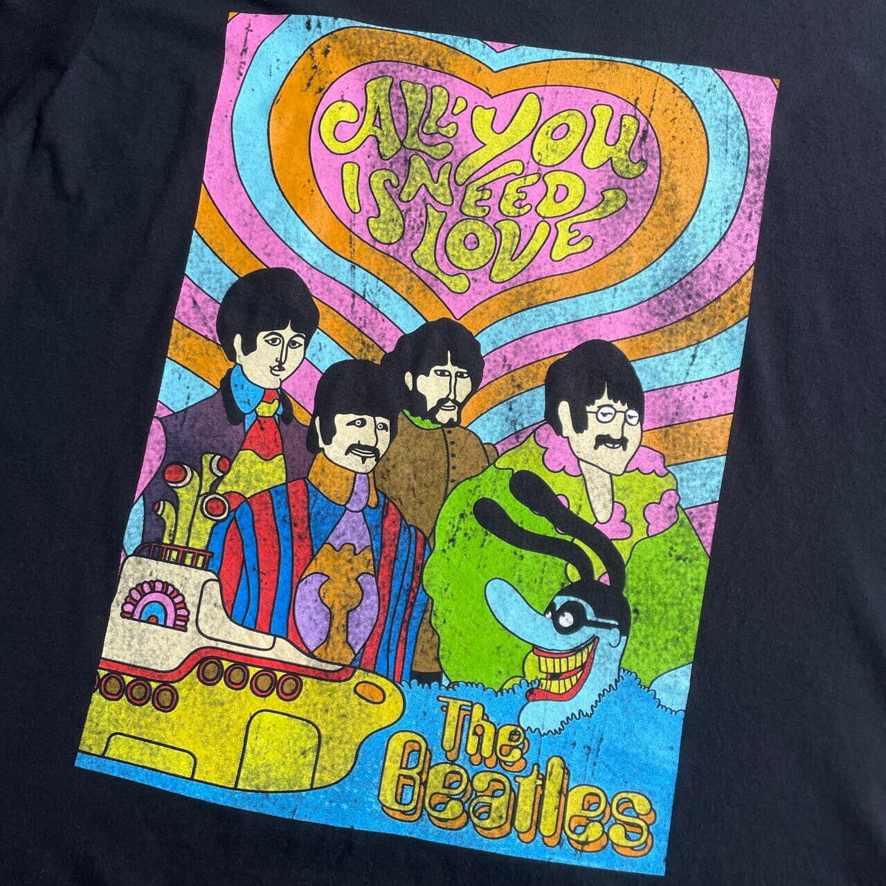 THE BEATLES ビートルズ ALL YOU NEED IS LOVE バンドTシャツ メンズL 