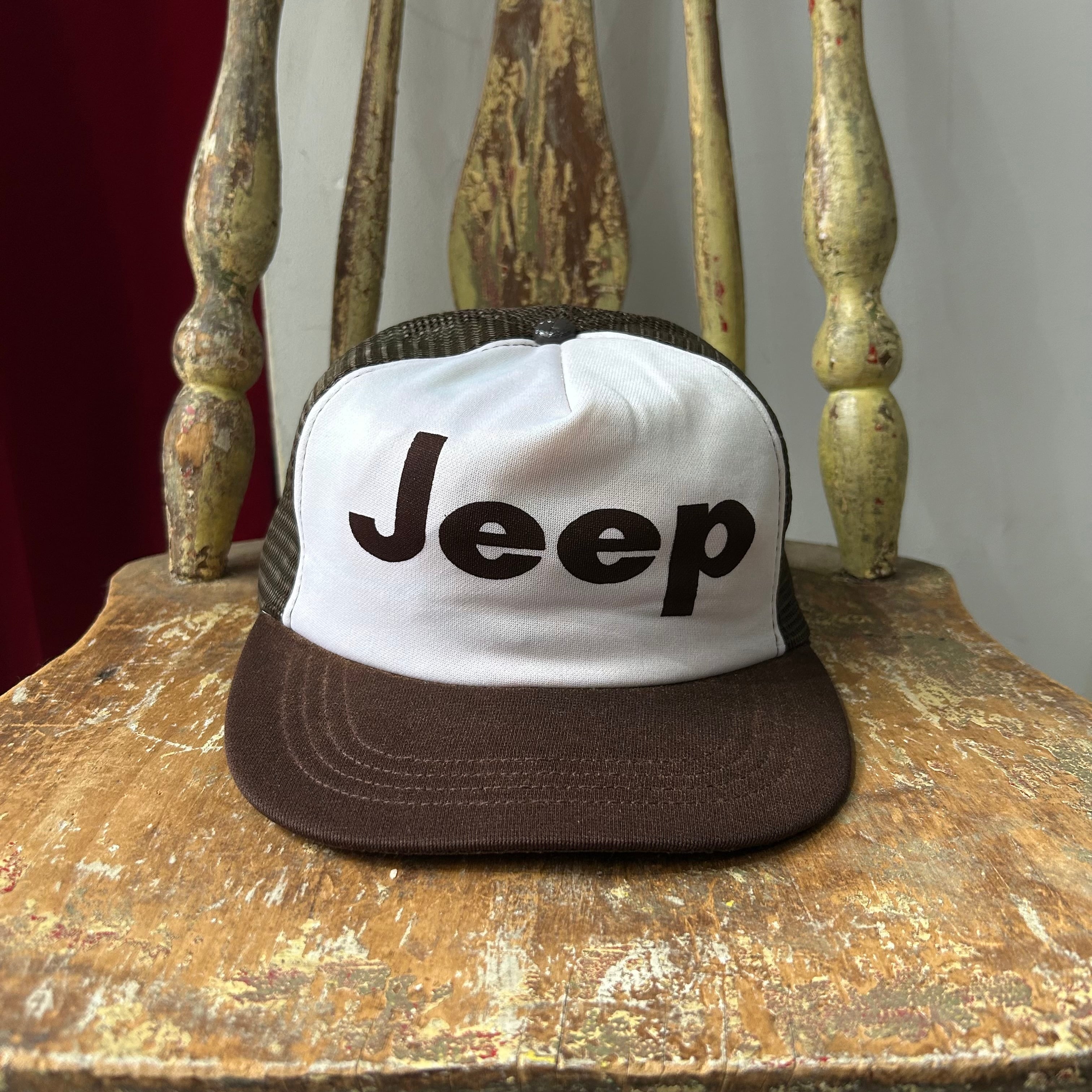 Dead Stock!! 80s Jeep mesh cap【仙台店】