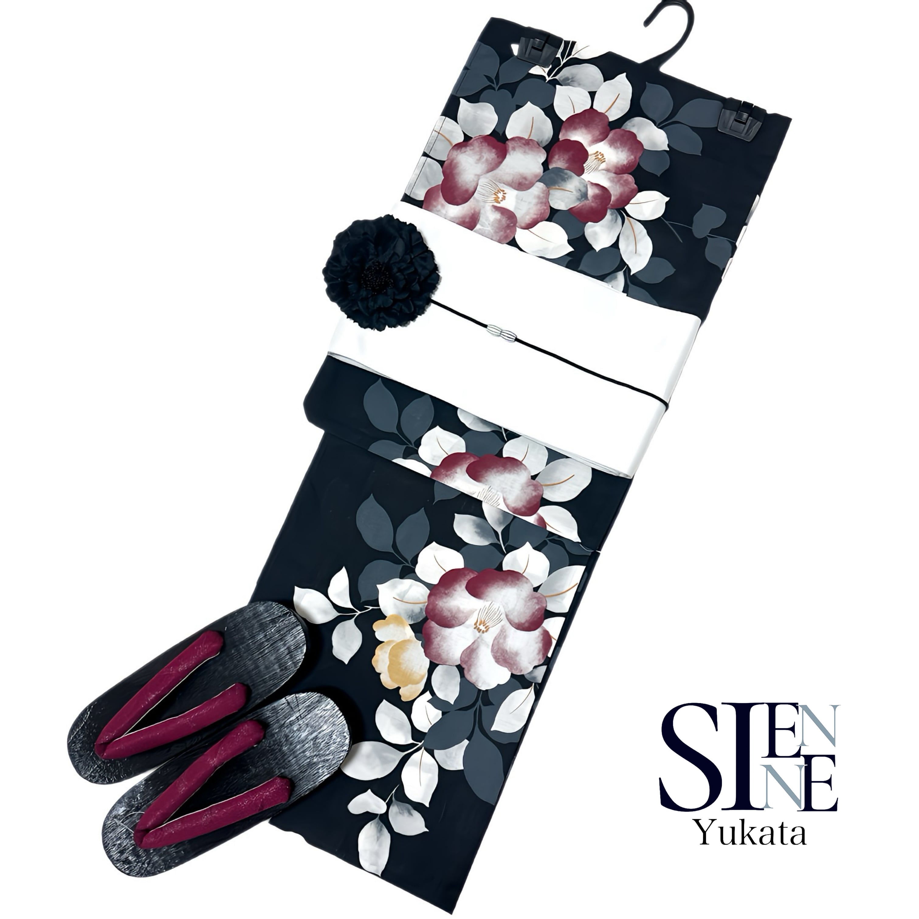 浴衣ジェンヌ 浴衣5点セット 二部式 セパレート浴衣 半幅帯 ゆかた