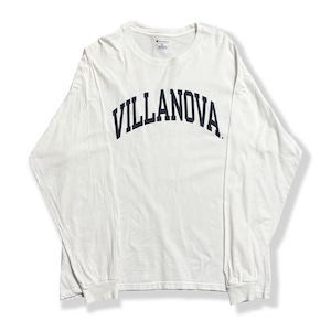 Villanova University Printed Long-sleeved T-shirt. Champion