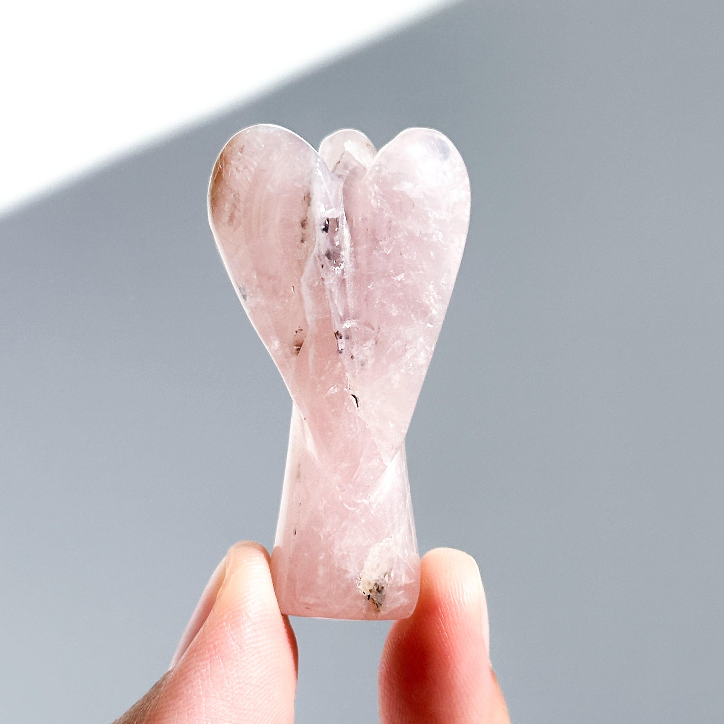 最終値下げ　高品質　ジェムローズクォーツ　ゴールデンヒーラー　ポイント　タワー ゴールデンヒーラー×ローズクォーツ ミディアムエンジェル 11◇ Golden