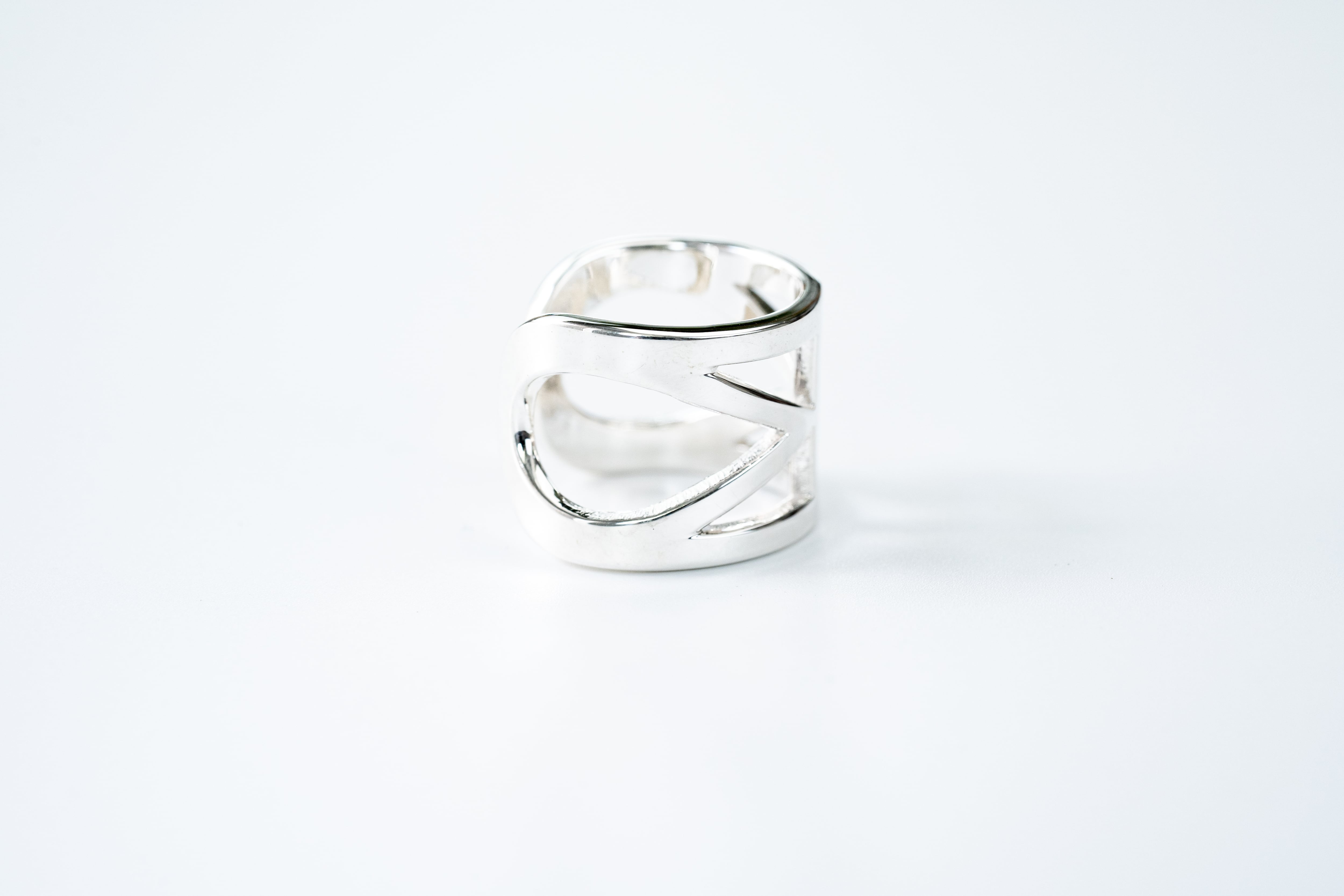 R-054 See through Mobius ring | WAKAN SILVER SMITH online store