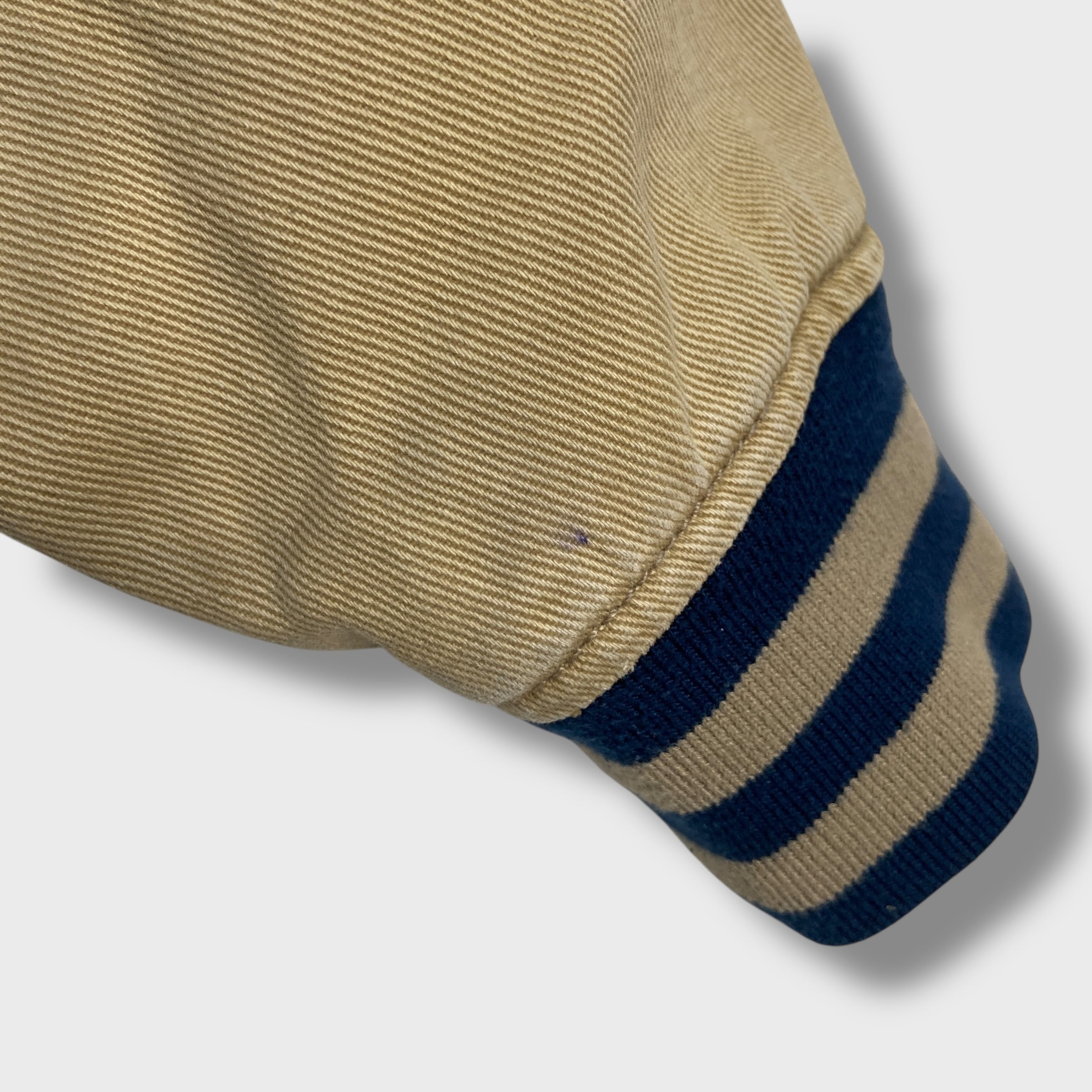 00s Levi's シルバータブ デニムスタジャン バーシティジャケット S