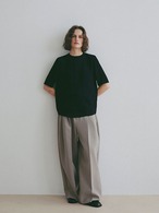 ETRE TOKYO ダブルクロスハイウエストタックパンツ 3色展開