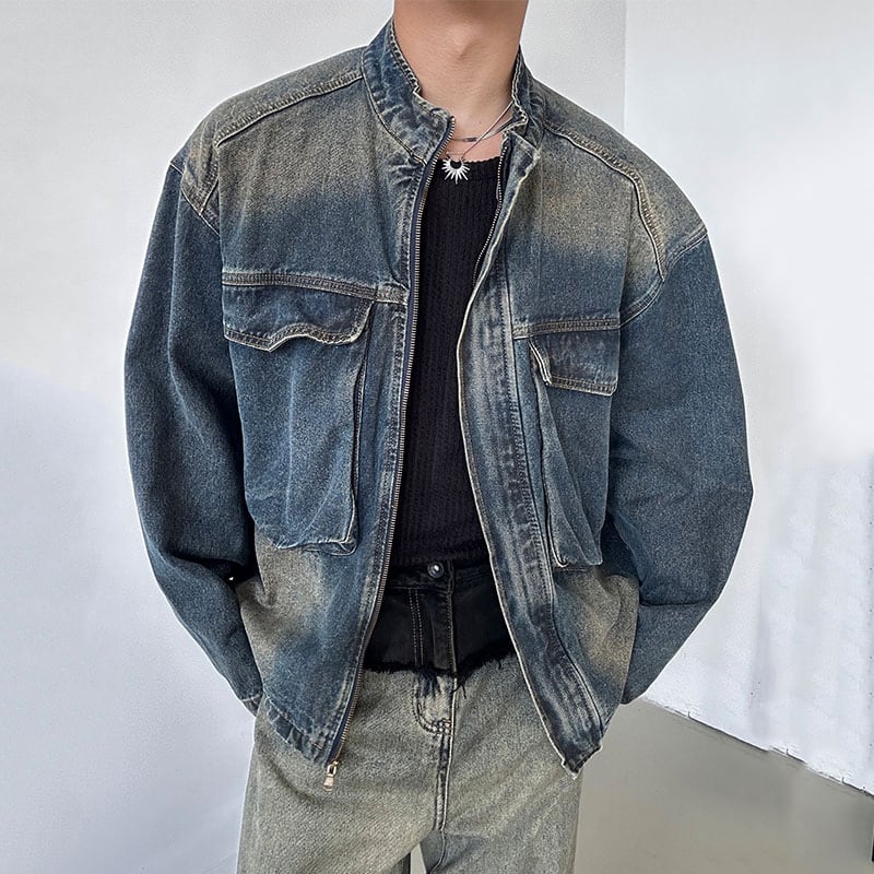 1000S/THOUSANDS “SELVAGE DENIM TRUCK JACKET“ BLUE WASH | Pay ID
