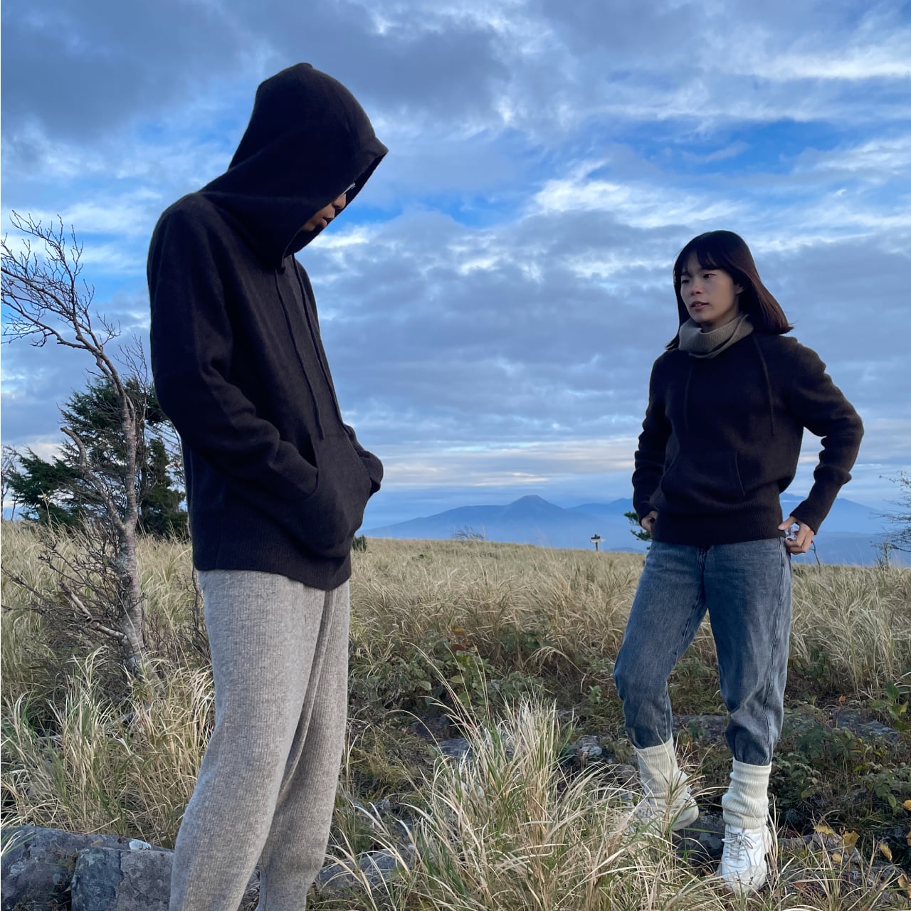 空飛ぶ羊　ヤク100％　毛糸のパンツ　完売品　L 試着のみ □毛糸パンツ／レギンス／タイツ | 空飛ぶ羊公式webshop｜モンゴルの