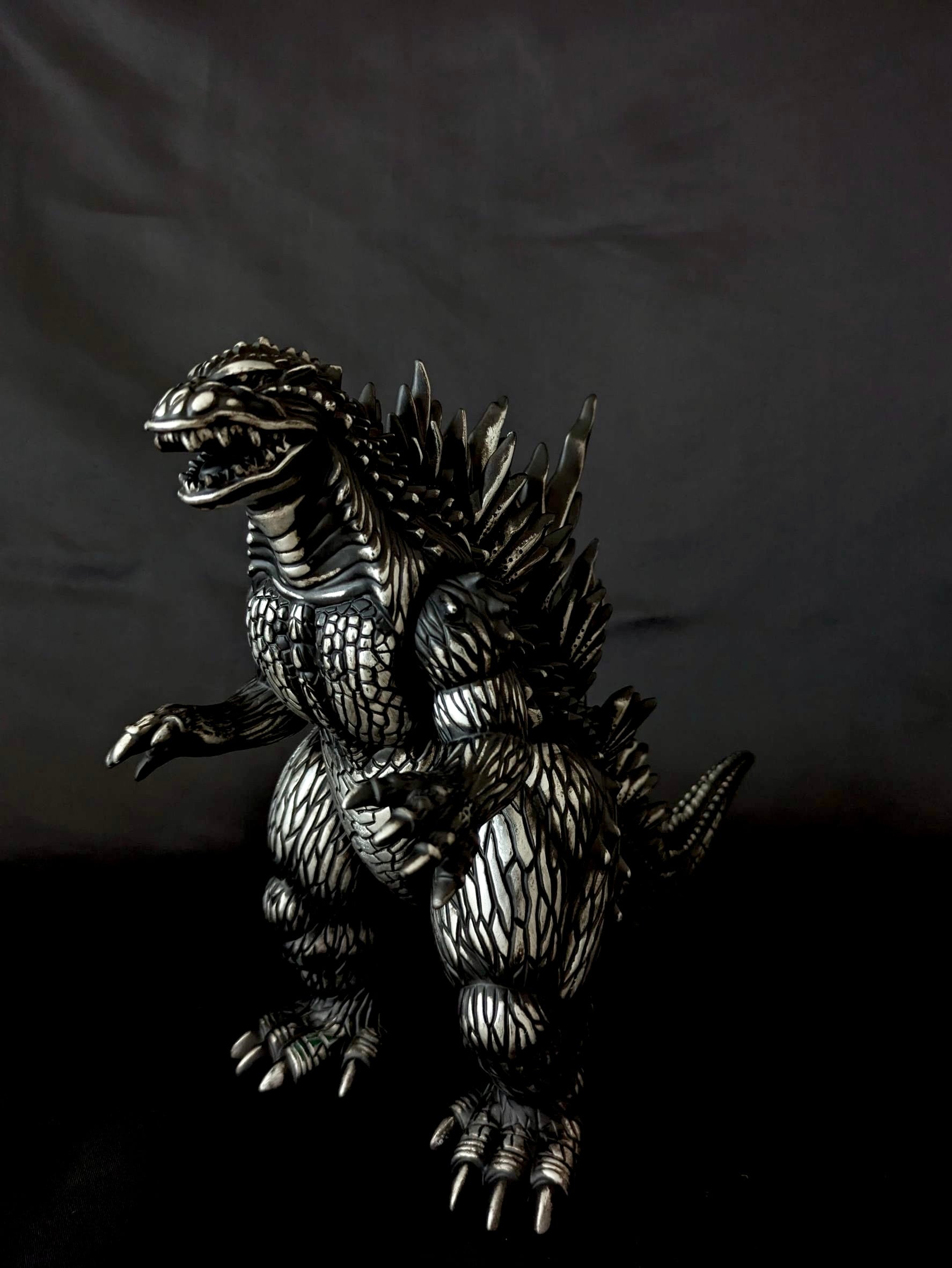 マルサン 1999 ミレニアムゴジラ 2000 millennium GODZILLA Silver Ver