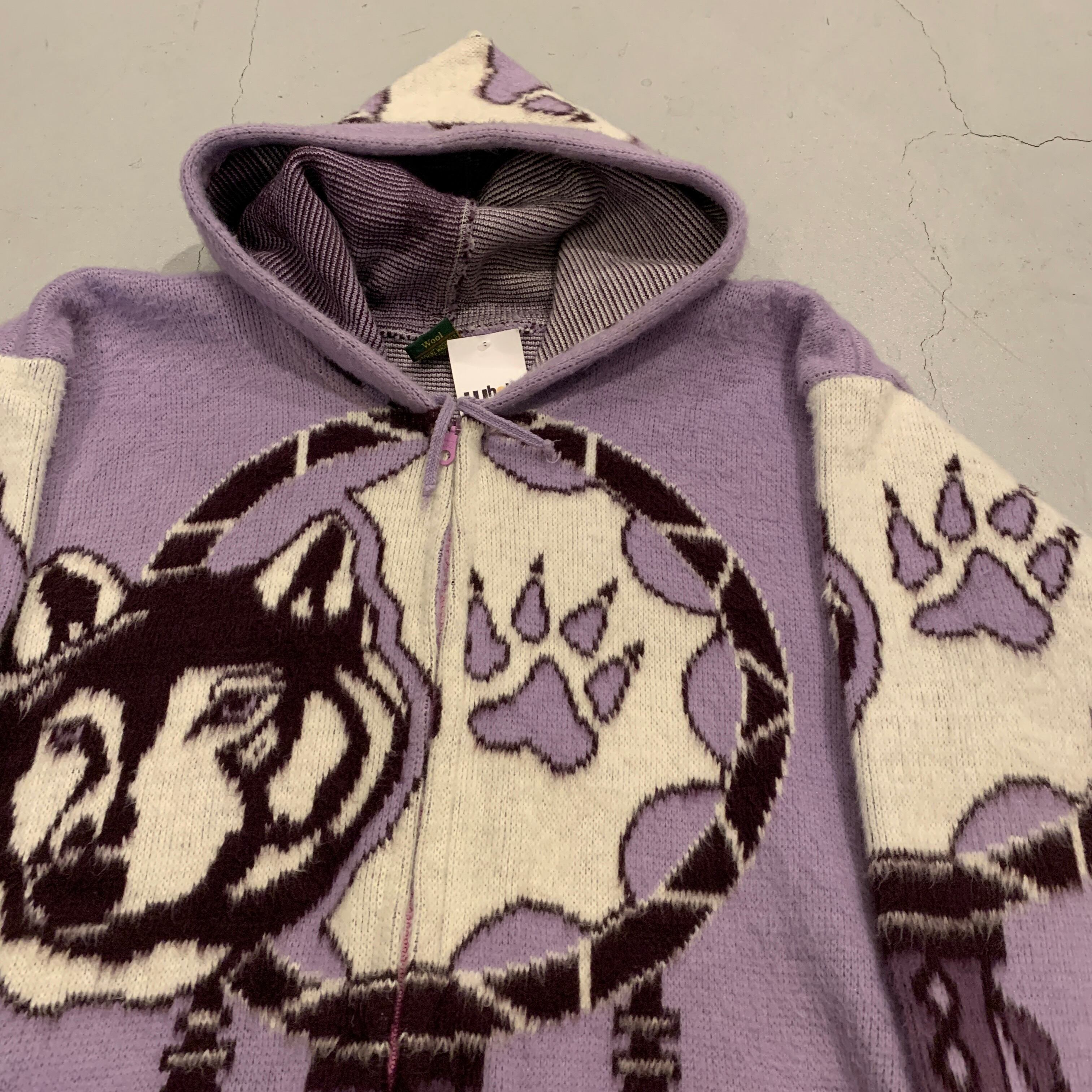 90s TEJIDOS HIMALAYA wool full-zip parka【高円寺店】 | What