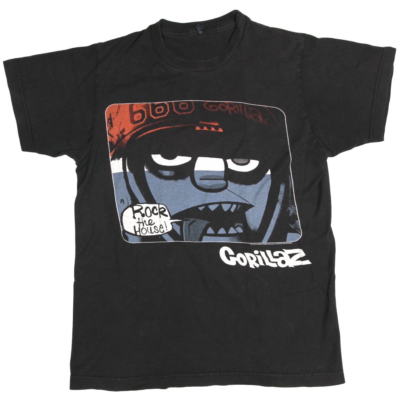 USED【S】Gorillaz Rock The House Tee / Tultex ©2016 | Jubilee Vintage